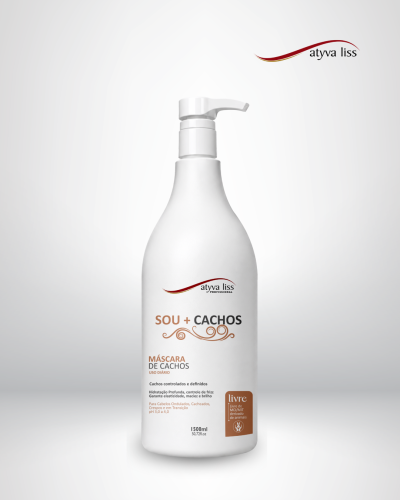 Máscara de Cachos Profissional Atyva Liss