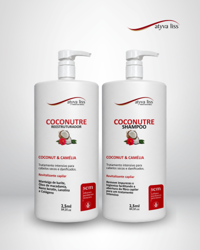 Kit Coconutre Profissional Atyva Liss
