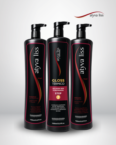 Kit Selagem Térmica Profissional Atyva Liss