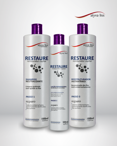 Kit Restaure Atyva Liss Profissional