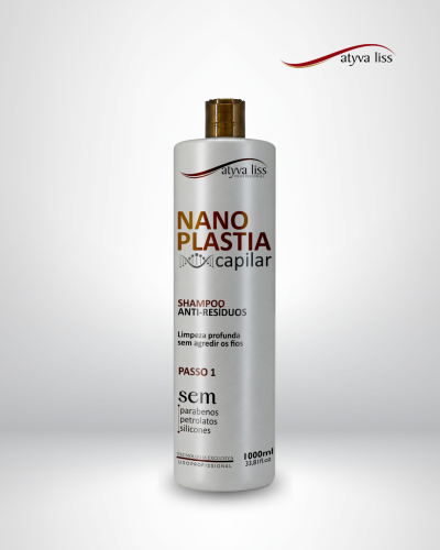 Shampoo Anti-Resíduos Nanoplastia