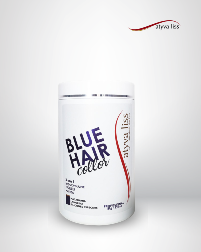 Máscara Matizadora Blue Hair Atyva Liss