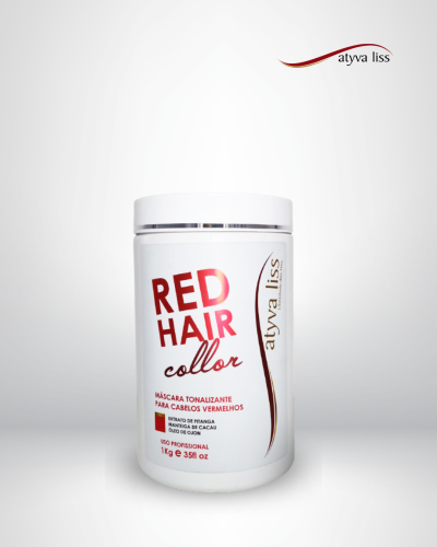 Máscara Tonalizante Red Hair Atyva Liss